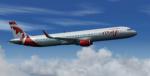 FSX/P3D Airbus A321-200 Air Canada Rouge package