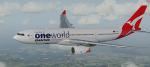 FSX/P3D Airbus A330-200 Qantas Oneworld package (link fixed)