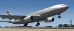 FSX/P3D > v4  Airbus A330-200 Etihad package