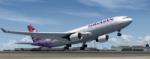 FSX/P3D > v4  Airbus A330-200 Hawaiian Airlines package