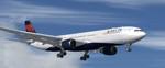 FSX/P3D Airbus A330-300 Delta Airlines package