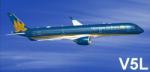 Airbus A350-900 V5L Vietnam Airlines