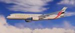 FSX/P3D Airbus A350-900 Emirates package