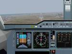 FS2004
                  Airbus A380 Panel.