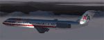 American
                  Arline Fokker 100 Night Lighting