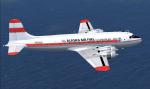 Aaska Air Fuel Douglas C-54 textures