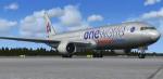 Boeing 767-300 American Airlines One World  Package