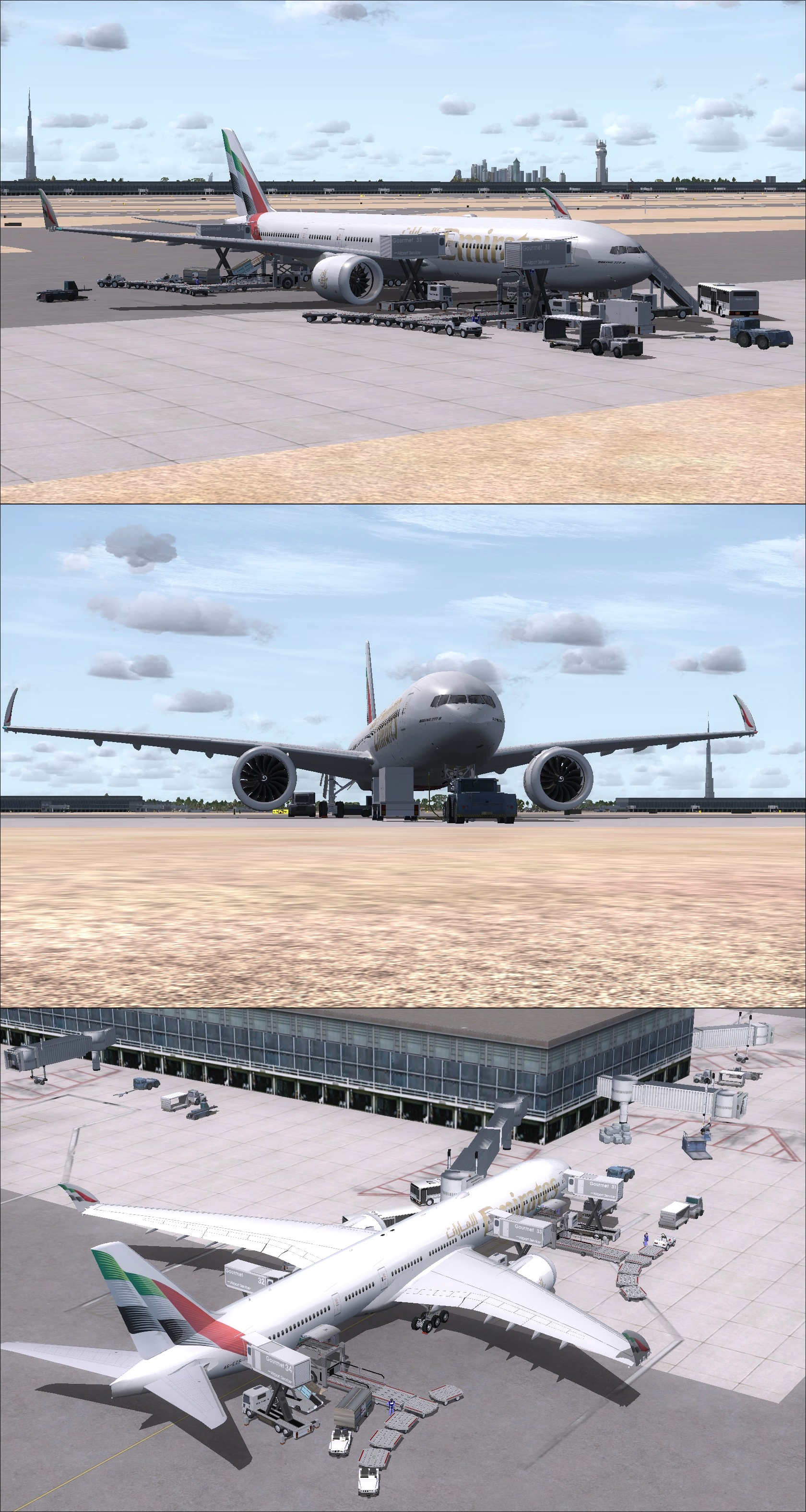 More images for Boeing+777-9+Emirates+New+Livery+%5BVC+%26+GE90+Sound ...