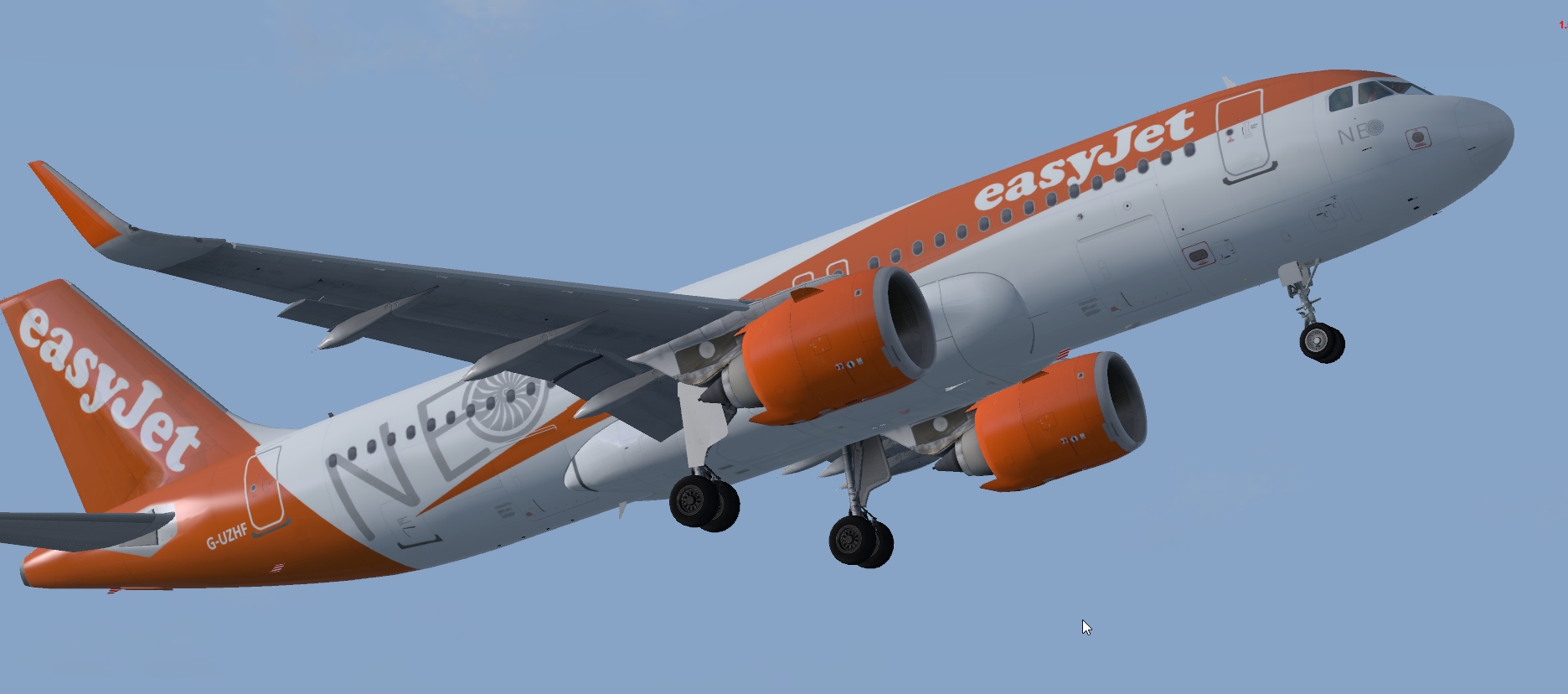 More images for FSX%2FP3D+Airbus+A320neo+Easyjet+with+%27NEO%27+livery