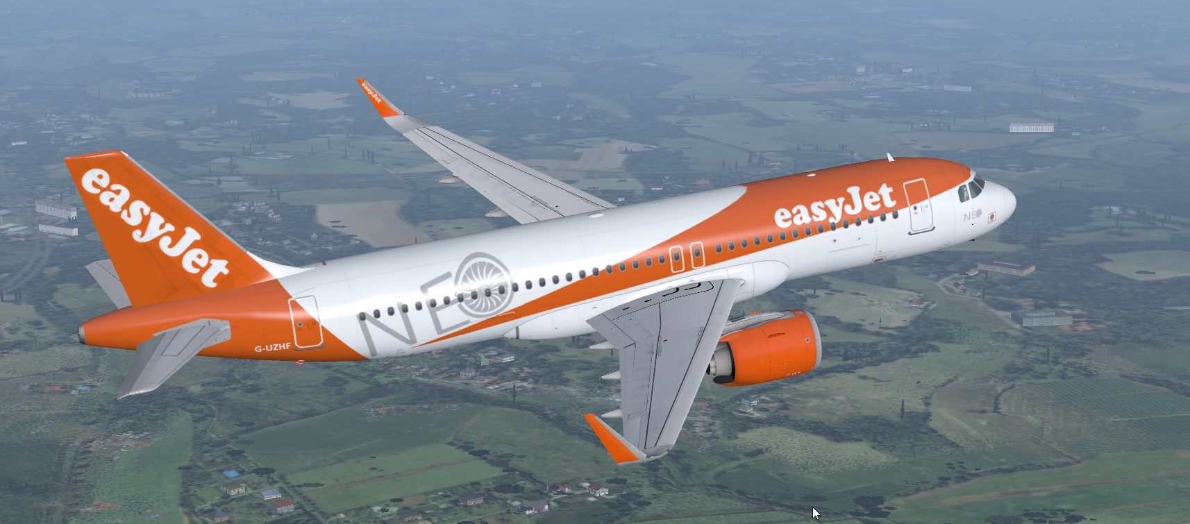 More images for FSX%2FP3D+Airbus+A320neo+Easyjet+with+%27NEO%27+livery