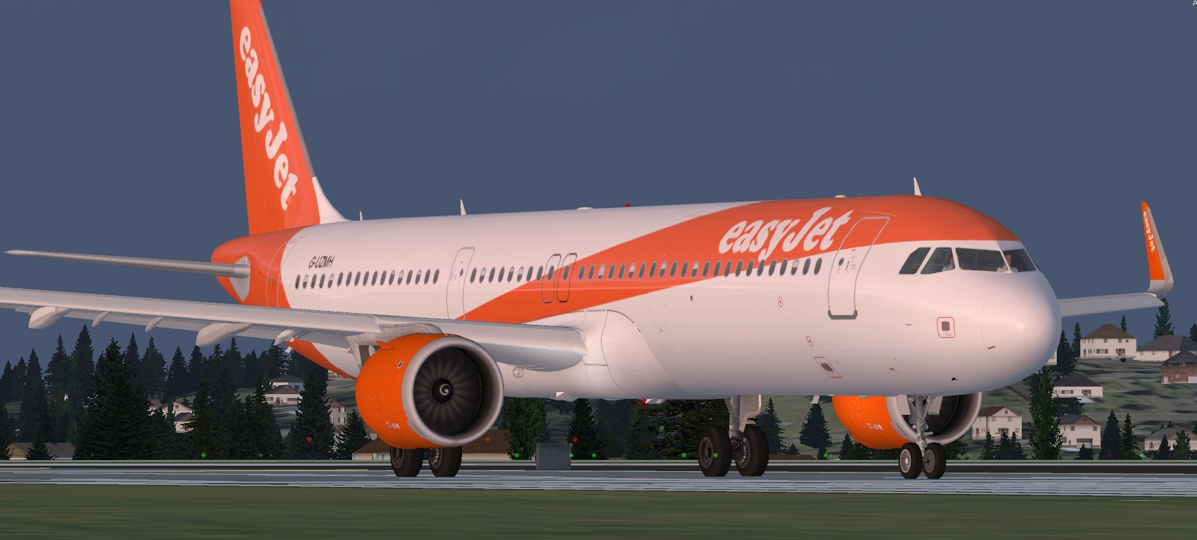 More images for P3D%2FFSX+Airbus+A321NEO+easyJet+Package.