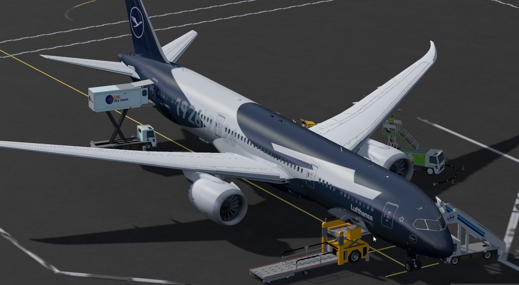 More images for FSX%2FP3D+Boeing+787-9+Lufthansa+100+Years+package