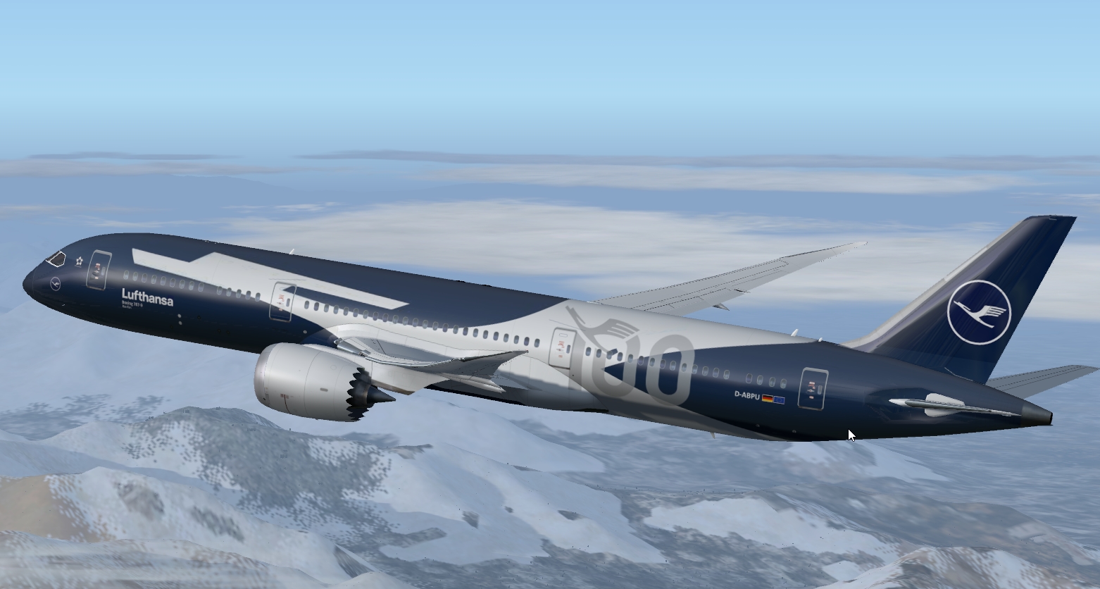 More images for FSX%2FP3D+Boeing+787-9+Lufthansa+100+Years+package