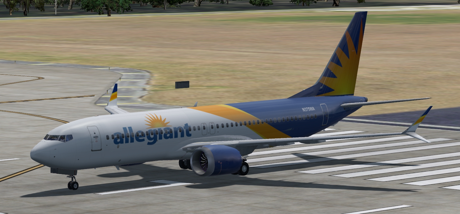 More images for FSX%2FP3D+Boeing+737+Max+8+200+Allegiant+Air+package