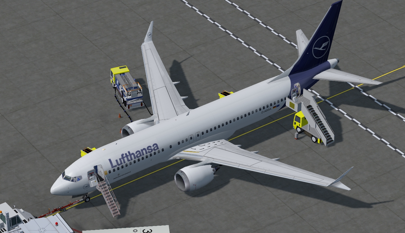 More images for FSX%2FP3D+Boeing+737+Max+8+Lufthansa+Package