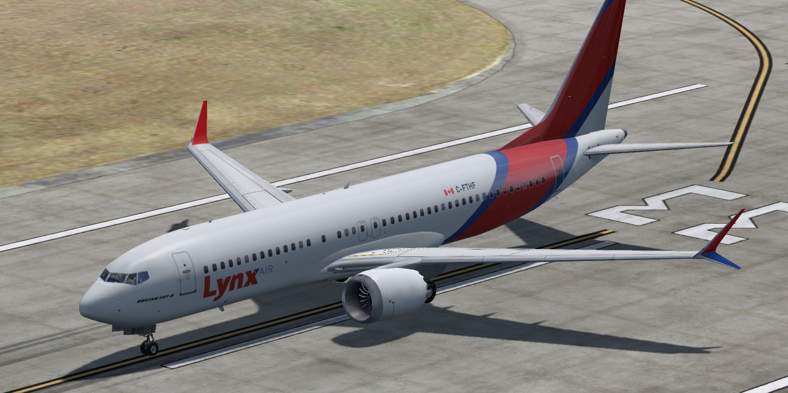 More images for FSX%2FP3D+Boeing+737+Max+8+Lynx+Air+Package