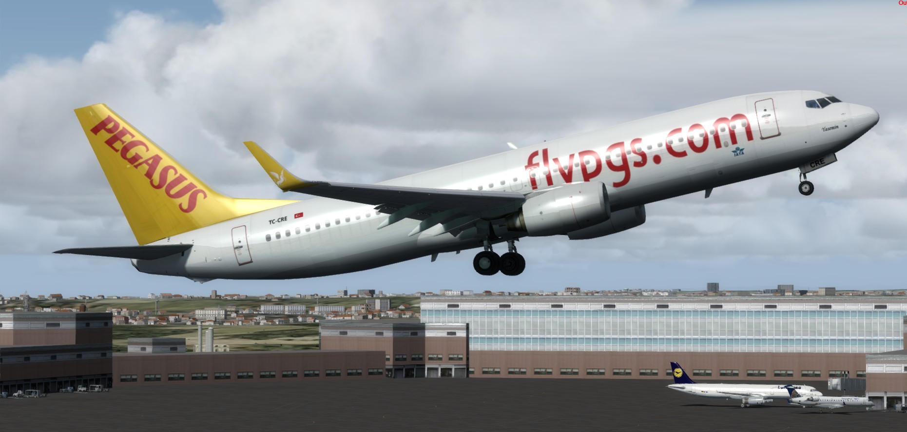 More images for FSX%2FP3D+Boeing+737-800+Pegasus+Airlines+package+v2