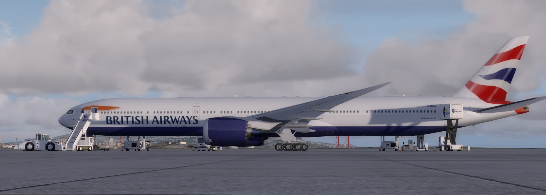 More images for FSX%2FP3D+Boeing+777-9+British+Airways+package+v2