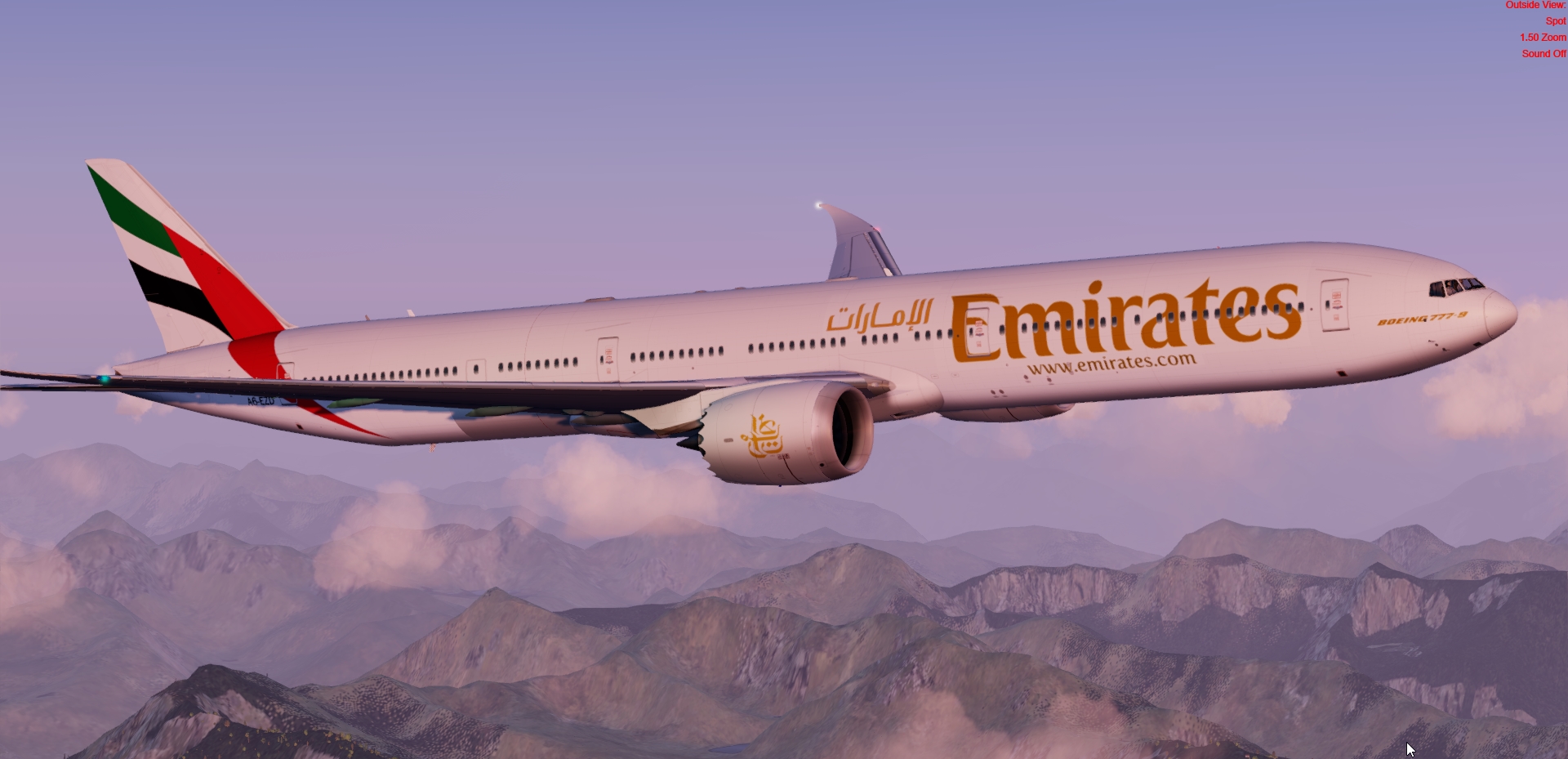More images for FSX%2FP3D++Boeing+777-9+Emirates+Package+v2