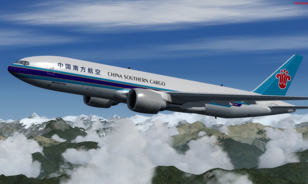 More images for FSX%2FP3D+Boeing+777F+China+Southern+Cargo+package+v2