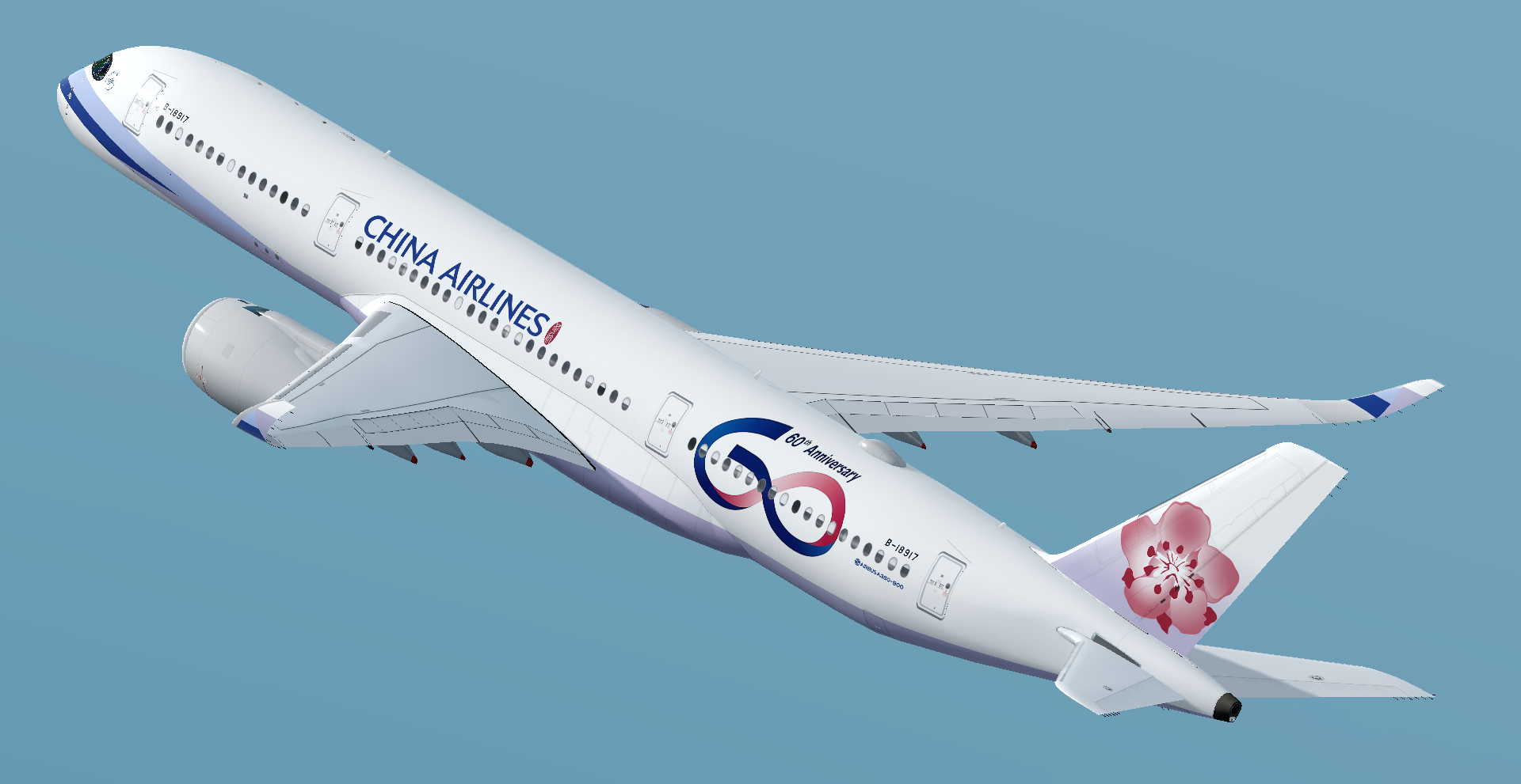 More images for P3D%2FFS2004+TDS+A350-900+China+Airlines+%2760th ...