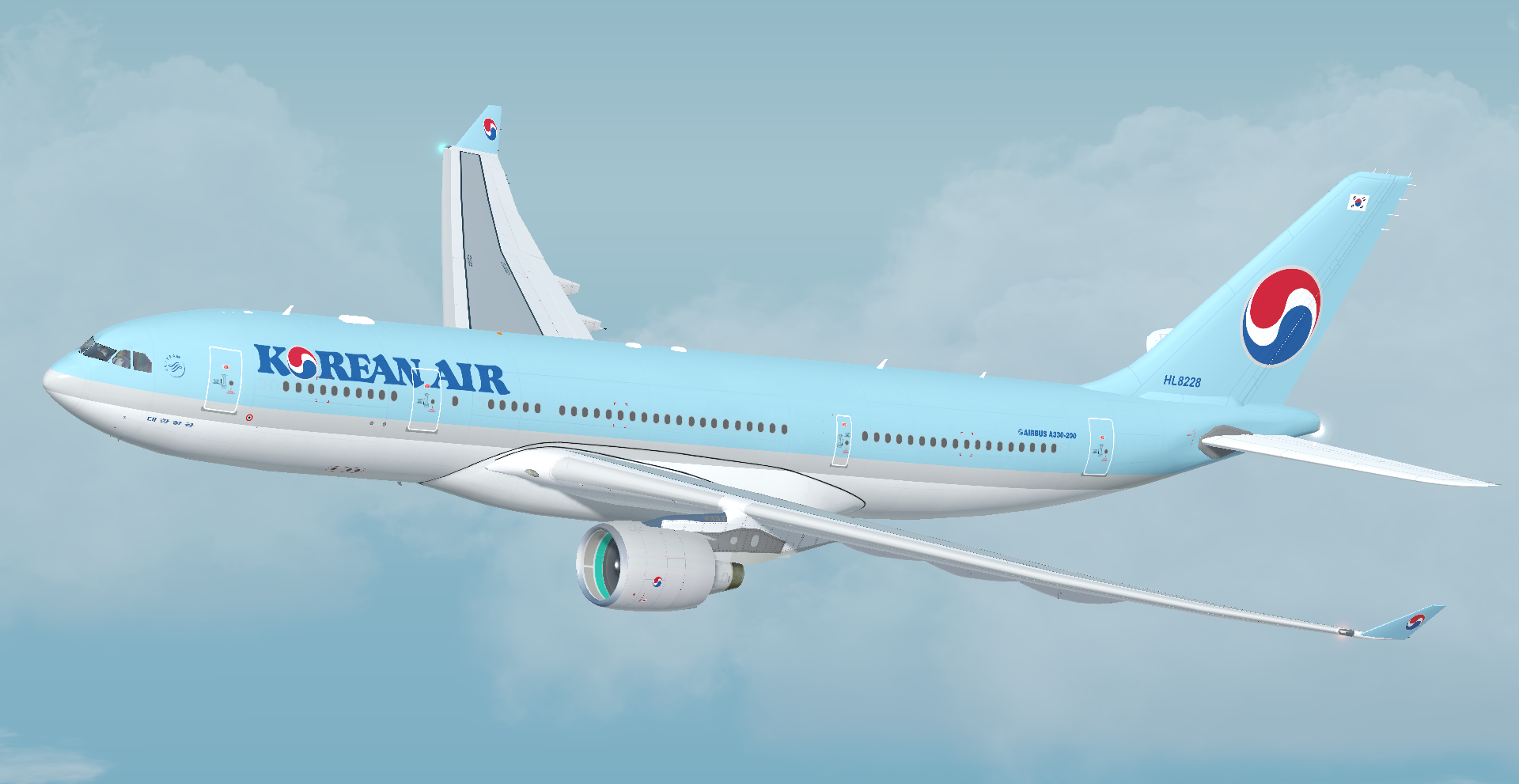 Tom Ruth Fsx More images for FSX%2FP3D+Korean+Air+%28HL8228%29+Thomas+Ruth+A330-200 ...