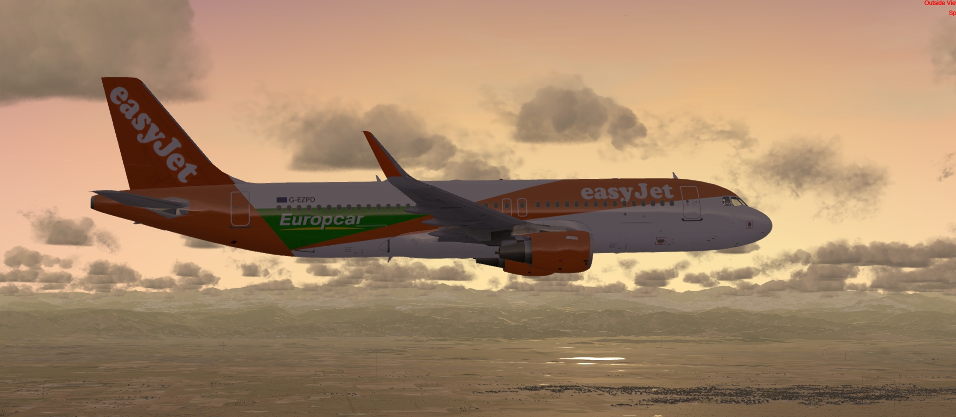 More images for FSX%2FP3D+Airbus+A320-200+easyjet+Europcar+package