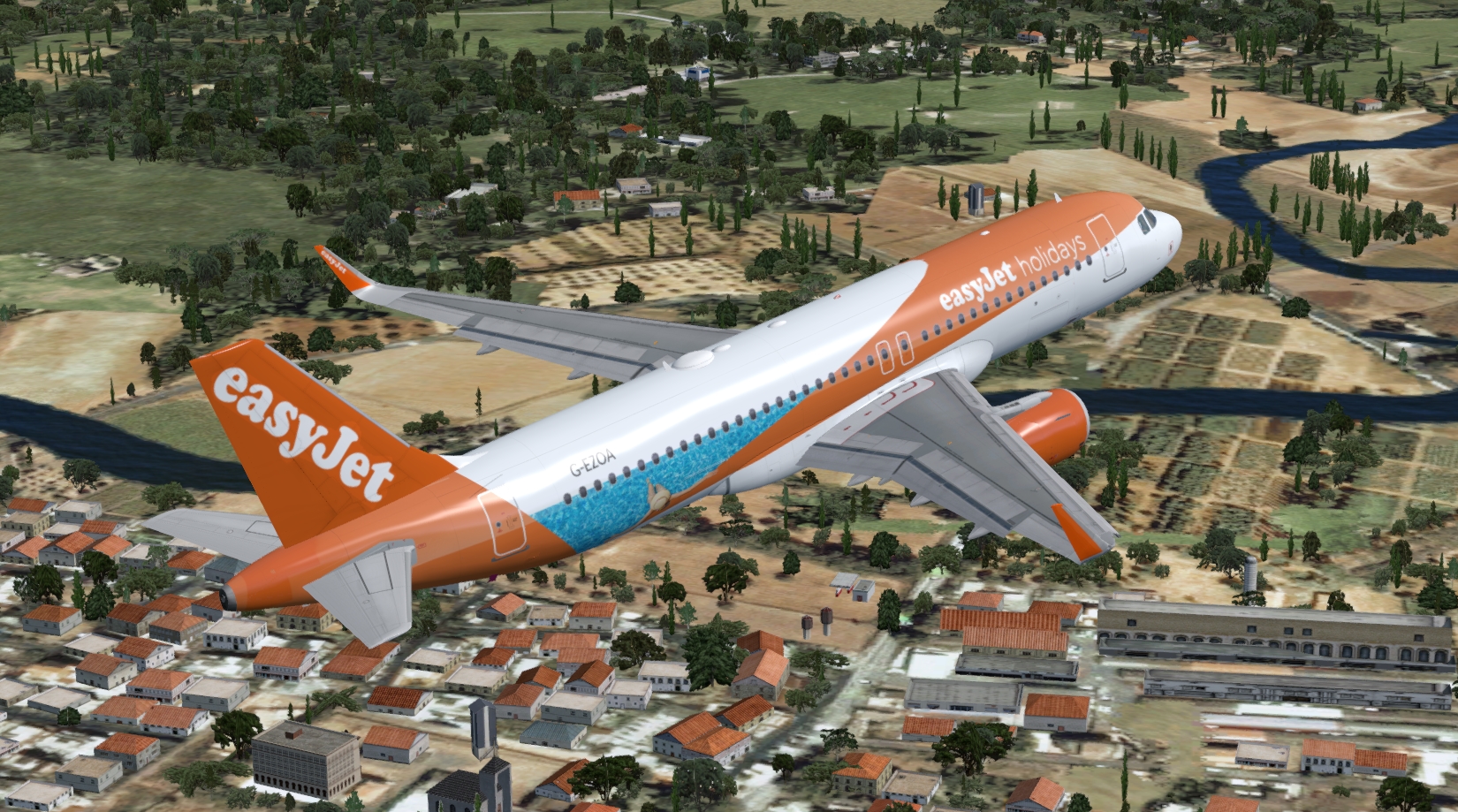 More images for FSX%2FP3D+Airbus+A320-200+easyjet+Holidays+package