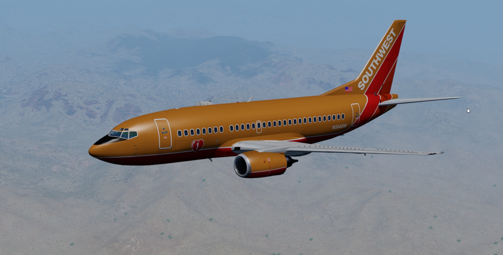 More images for P3D++Boeing+737-500+Southwest+with+new+Classic+737+VC