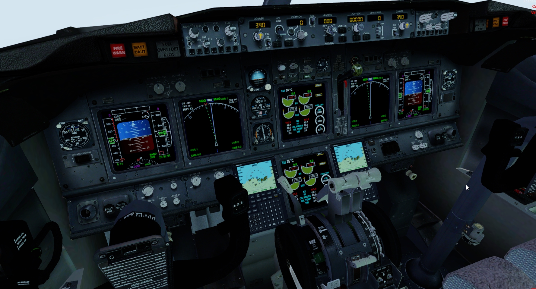 More images for FSX%2FP3D+Boeing+737-800+Delta+Skyteam+package+v2