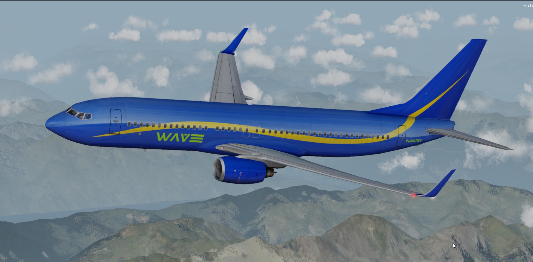 More images for FSX%2FP3D+Boeing+737-800+%27Wave%27+%28fictional%29+BBJ ...