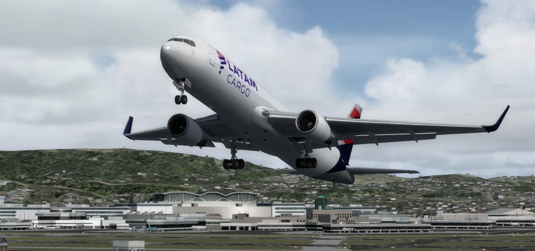 More images for FSX%2FP3D+Boeing+767-300ERF+LATAM+Cargo+Chile+package+v2