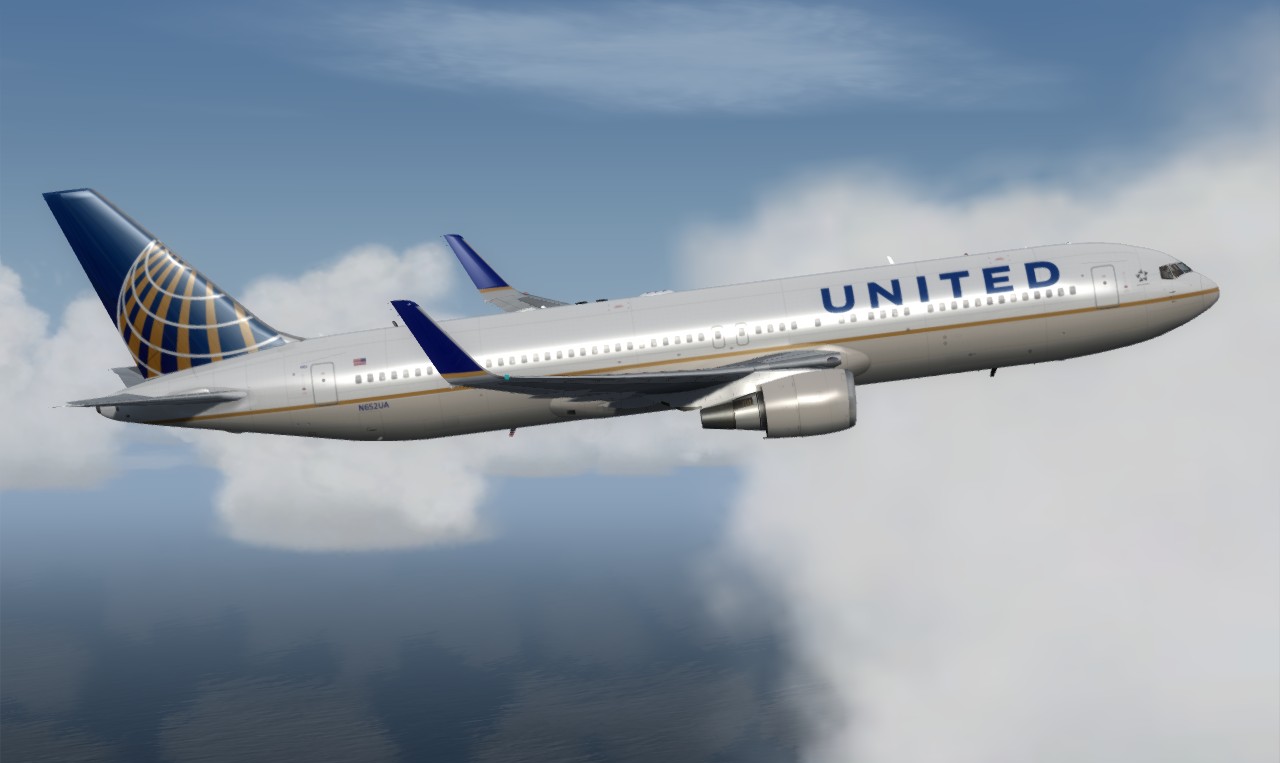More images for FSX%2FP3D+Boeing+767-300ER+United+Airlines+package+revised