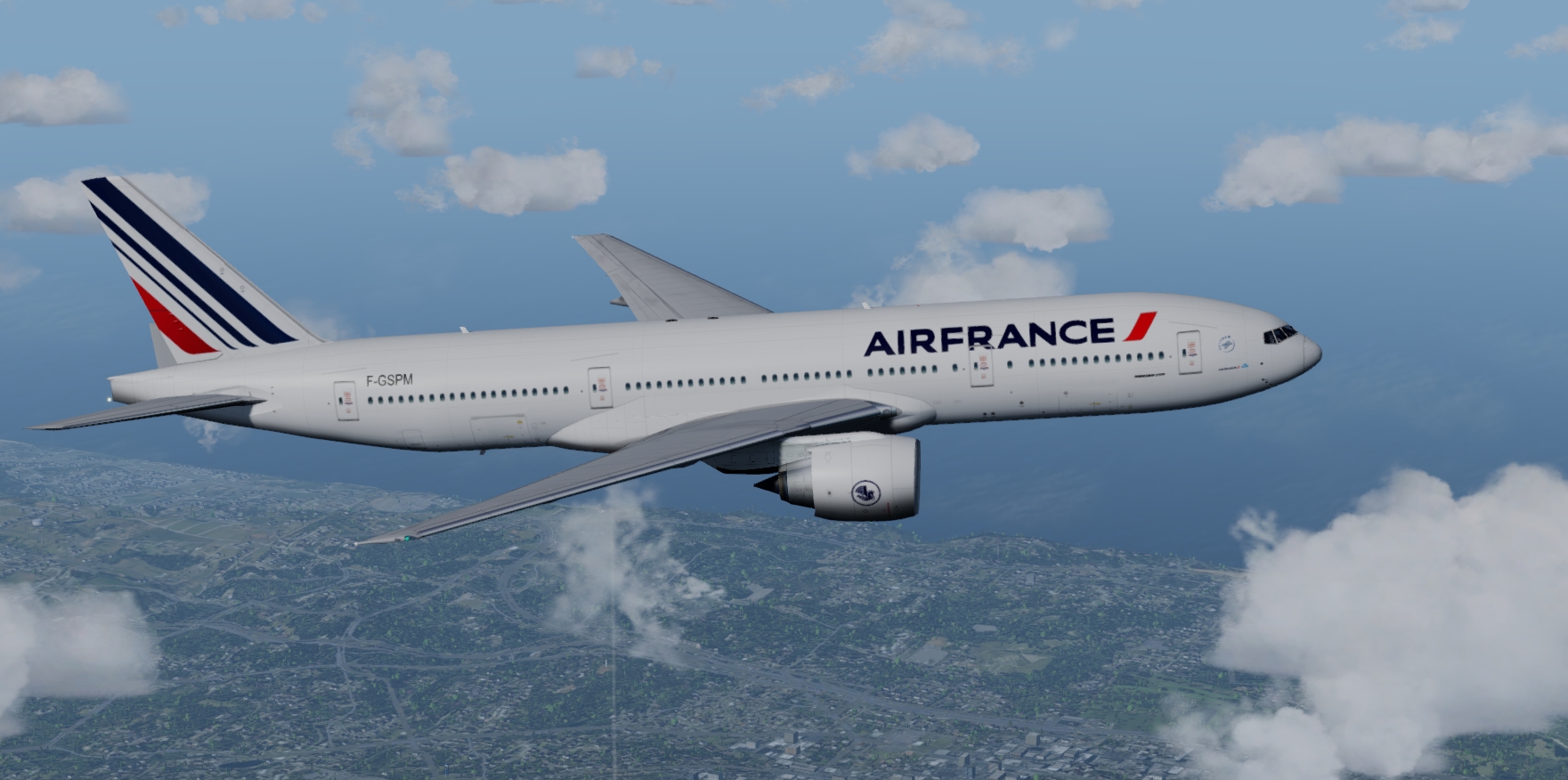 More images for FSX%2FP3D+Boeing+777-200ER+Air+France+V2+