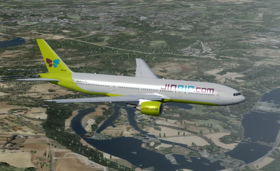 More images for FSX%2FP3D+Boeing+777-200ER+Jin+Air+package+v2