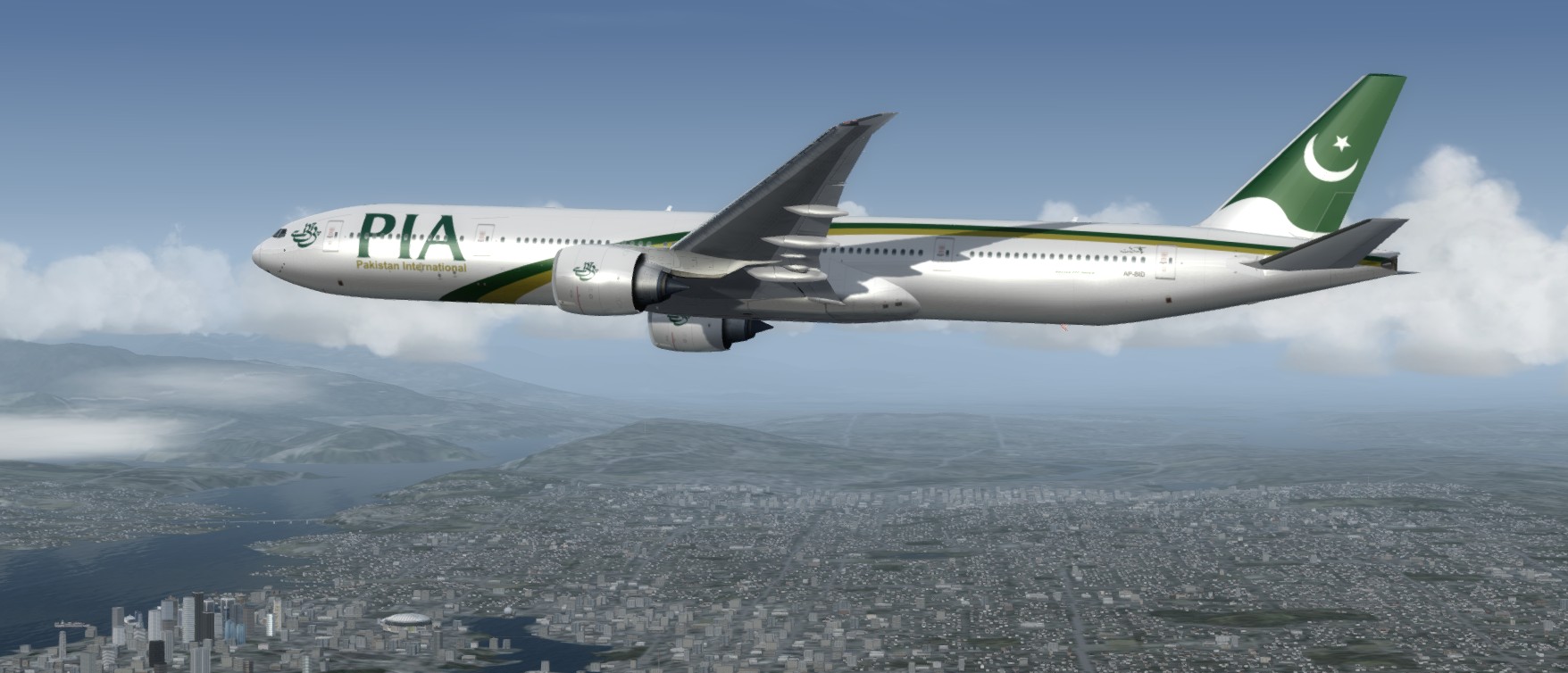 More images for FSX%2FP3D+Boeing+777-300ER+Pakistan+International ...