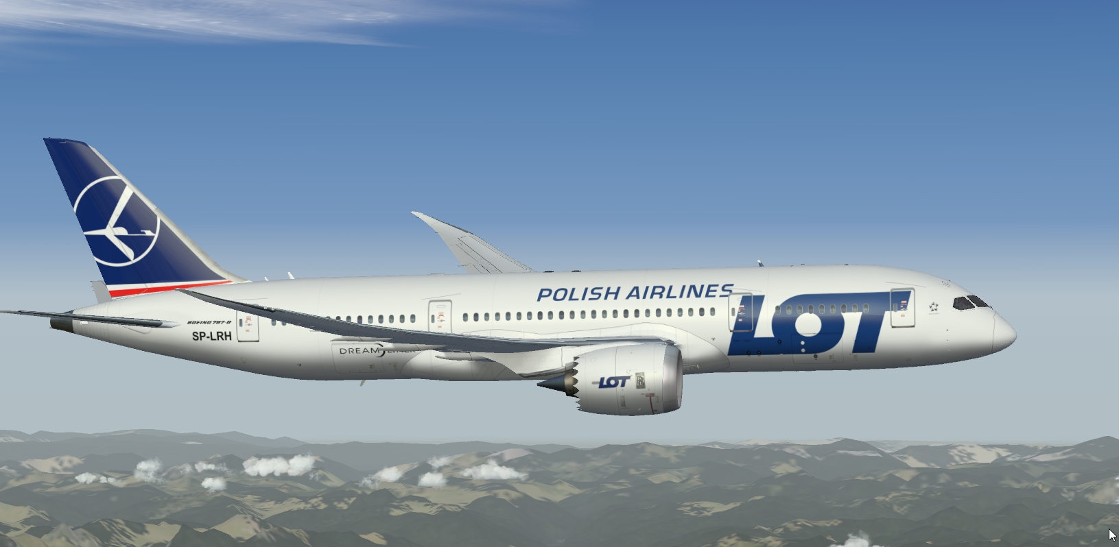 More images for FSX%2FP3D+Boeing+787-8+LOT+Polish+Airlines+package