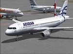 FS2004
                  Airbus A320-200 Aegean Airlines Textures