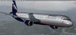 P3D/FSX Airbus A321-200 Aeroflot package