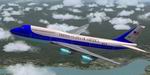 FS2004
                  Default Boeing 747-400 Air Force One Textures.