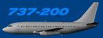 FS2004/2
                  Blank Boeing 737-200. Paint kit 