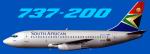 FS2002
                  South African Boeing 737-200.
