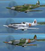 FSX/FS2004 Spitfire Mk XIV clipped