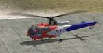 FS2002
                  GMAX-ALOUETTE III Royal Netherlands Airforce