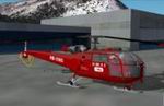 FS2002
                  Alouette III Rega HB-XNS, textures only