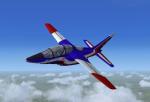 FSX/FS2004                    AlphaJet -E Patrouille de France Flyboys Complete set