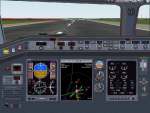 FS2000
                  Learjet 45 panel