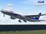 FS2004 Boeing 777-200 All Nippon Airways 