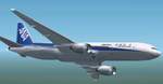 FS2002
                  default Boeing 777-300 textures in All Nippon Airways livery