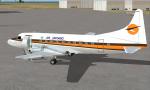 FS2004/FSX Convair 580 Air Ontario  textures